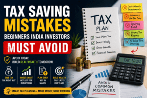 Tax Saving Mistakes Beginners India Investors Must Avoid to Build Real Wealth